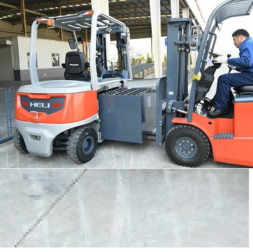Xe Nâng Điện Lithium 4-5 Tấn Heli