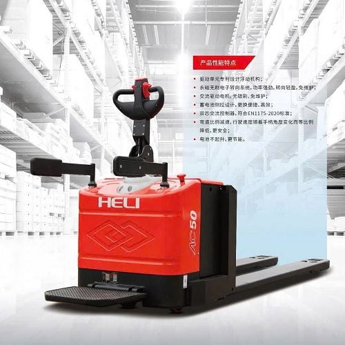 Xe Nâng Tay Điện Heli 5 Tấn