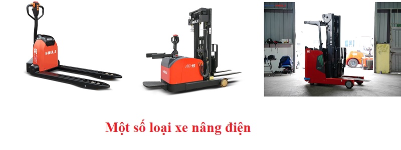 hình ảnh một số dòng xe nâng điện