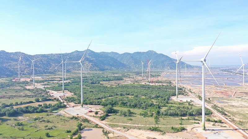 dự án điện gió 7a huyện hàm thuận nam Ninh Thuận