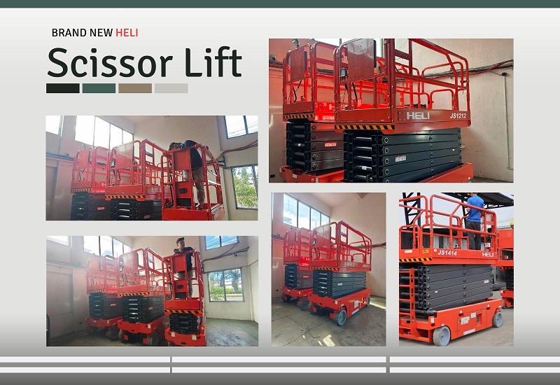 bán xe nâng người 14m Heli