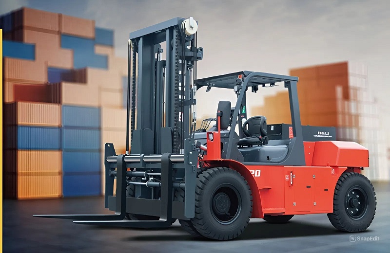 ưu điểm xe nâng điện 12 tấn Heli