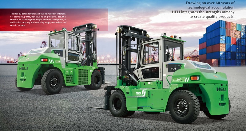 xe nâng điện heli 13 tấn